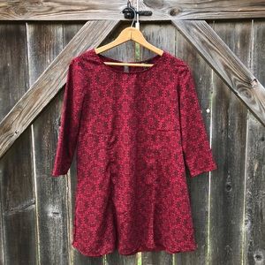 A-line dress.